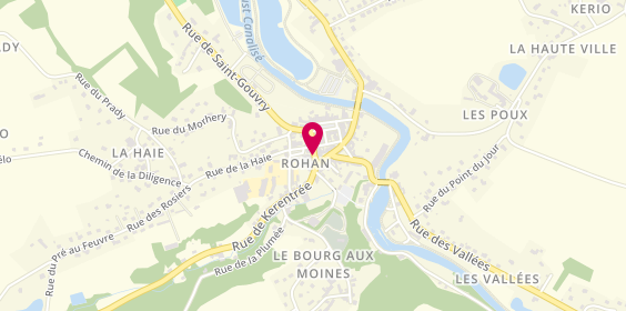 Plan de Agence Groupama Rohan, 12 Rue du Cuir Vert, 56580 Rohan