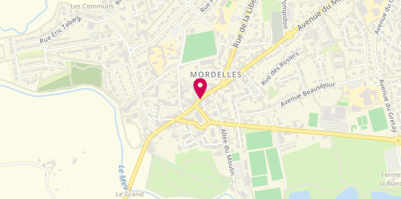 Plan de MMA, 3 avenue du Maréchal Leclerc, 35310 Mordelles