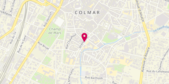 Plan de Allianz Assurance COLMAR - Franck SPIESSER, 43 Grand Rue, 68000 Colmar