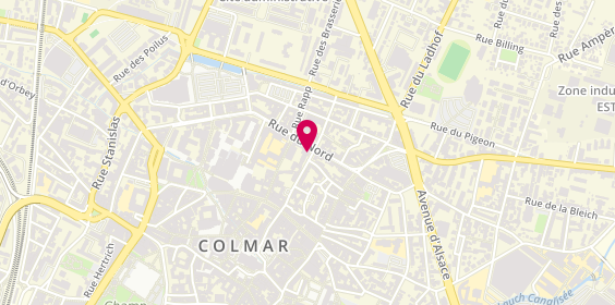 Plan de Centre Dentaire Mutualiste de Colmar, 21 Rue Étroite, 68000 Colmar