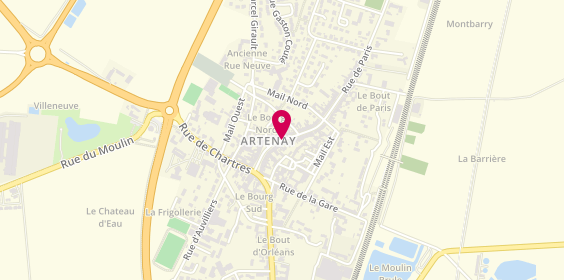 Plan de Agence Artenay, 5 Grande Rue, 45410 Artenay