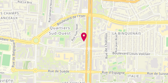 Plan de MAAF Assurances RENNES FREVILLE, 20 avenue Henri Fréville, 35200 Rennes