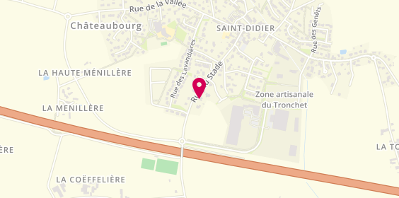 Plan de Agence General Swisslife Aubaut Chr, 17 Rue du Stade, 35220 Saint-Didier