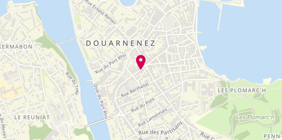 Plan de MAAF Assurances DOUARNENEZ, 5 Bis Rue Duguay Trouin, 29100 Douarnenez