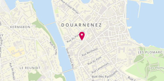 Plan de Agence Douarnenez, 12 Rue Jean Barré, 29100 Douarnenez