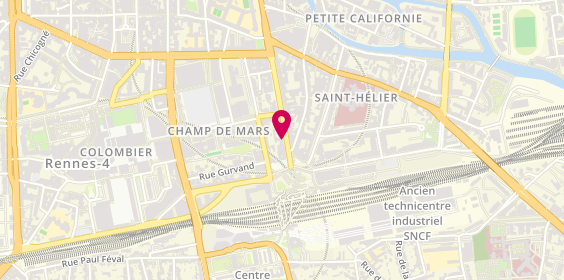 Plan de Mutuelle Entrain, 26 avenue Jean Janvier, 35000 Rennes