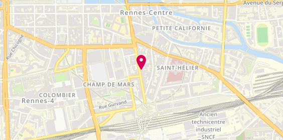 Plan de Mutuelle MGC, 37 avenue Jean Janvier, 35000 Rennes