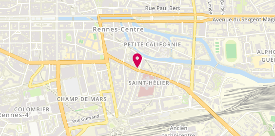 Plan de Allianz, 23 Rue Saint-Hélier, 35000 Rennes