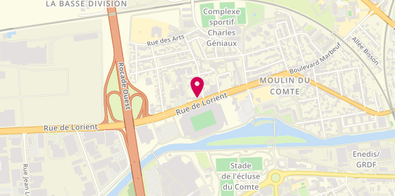 Plan de Mutuelle des Motards, 138 Rue de Lorient, 35000 Rennes