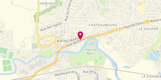 Plan de MMA, 35 Rue de Paris, 35220 Châteaubourg