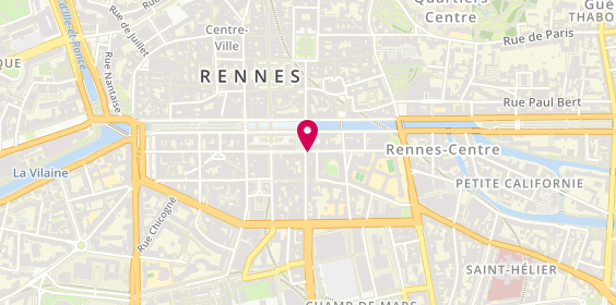 Plan de MAIF, 5 Rue Maréchal Joffre, 35000 Rennes