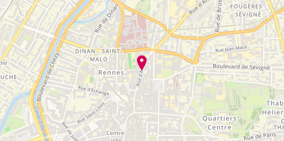 Plan de Carac, 42 Rue d'Antrain, 35000 Rennes