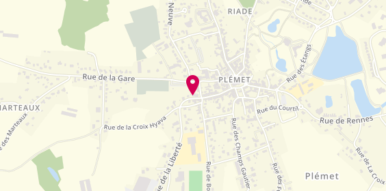 Plan de Abeille Assurances - Loudeac, 26-28 Rue de la Liberté, 22210 Plémet