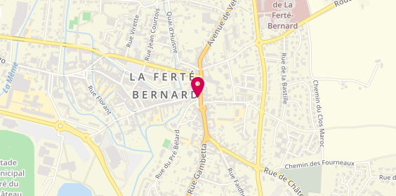Plan de Axa Desnos, 1 place Ledru Rollin, 72400 La Ferté-Bernard
