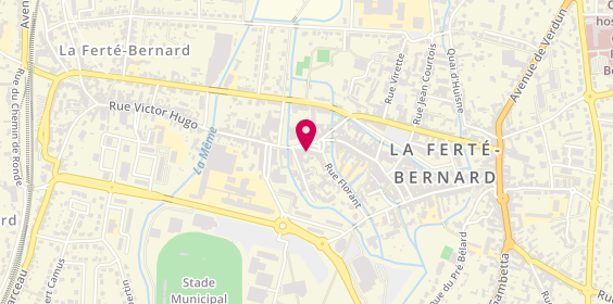 Plan de MAAF Assurances LA FERTE BERNARD, 15 place Saint-Julien, 72400 La Ferté-Bernard