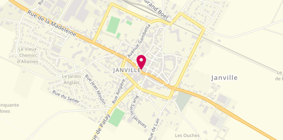 Plan de Axa, 8 place du Martroi, 28310 Janville