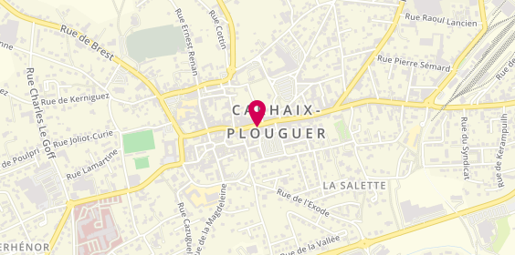 Plan de Agence de Carhaix, 22 Rue Général Lambert, 29270 Carhaix-Plouguer