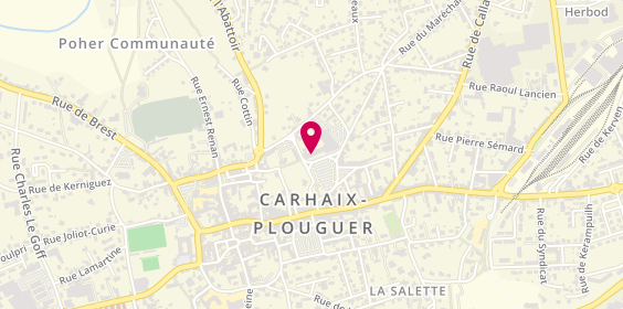 Plan de Agence Groupama Carhaix, place du Champ de Foire, 29270 Carhaix-Plouguer