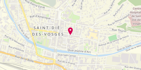 Plan de Allianz, 22 Rue Dauphine, 88100 Saint-Dié-des-Vosges