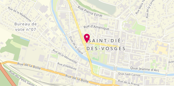 Plan de Allianz, 33 Rue Stanislas, 88100 Saint-Dié-des-Vosges