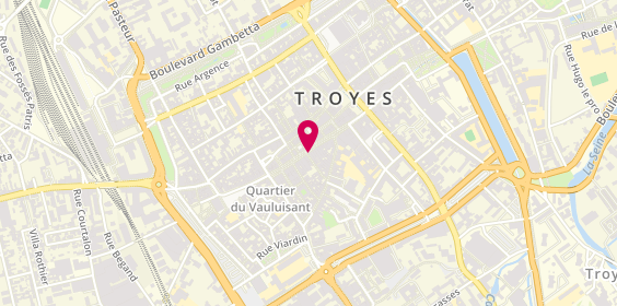 Plan de Caisse d'Epargne, 101 Rue Emile Zola, 10000 Troyes