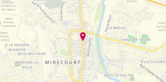 Plan de Aviva Assurances, 49 Rue du Général Leclerc, 88500 Mirecourt