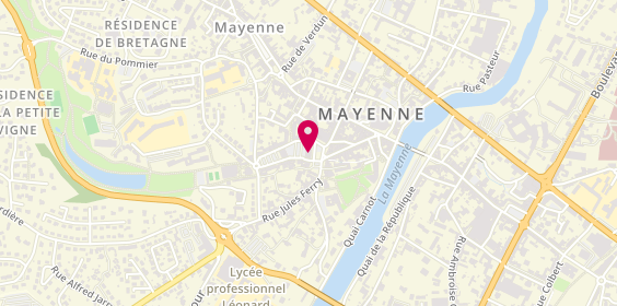 Plan de Matmut, 22 place des Halles, 53100 Mayenne