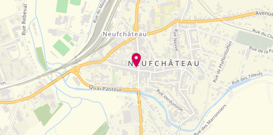 Plan de ACORIS Mutuelles Neufchâteau, Place Noirtin
36 Rue de France, 88300 Neufchâteau
