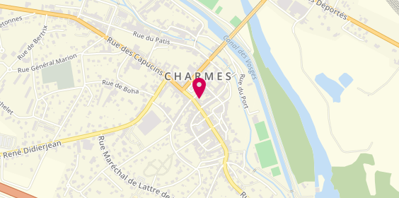 Plan de Groupama, 6 Rue Maurice Barres, 88130 Charmes