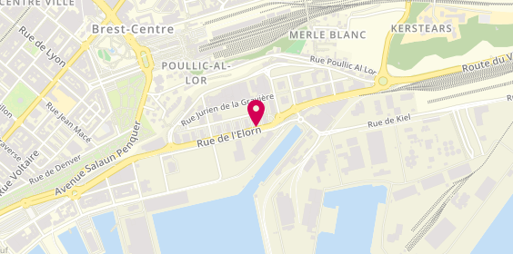 Plan de MAPA, 90 Rue Ernest Hemingway Résidence le Kéréon, 29200 Brest