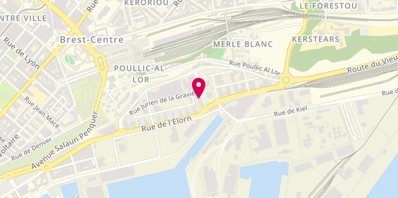 Plan de ROLLAND-PIEGUE & Partenaires, 5 Rue Cronstadt, 29200 Brest
