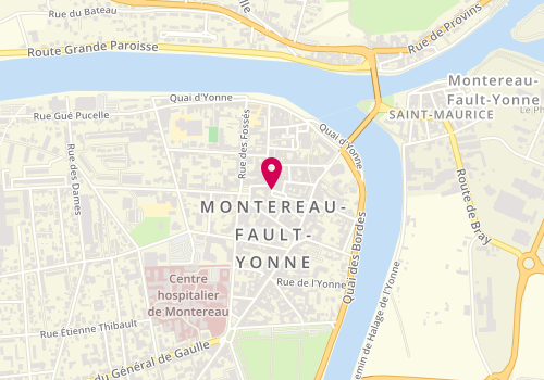 Plan de Mma, 2 Place Colonel Fabien, 77130 Montereau-Fault-Yonne