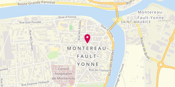 Plan de MMA, 2 place du Colonel Fabien, 77130 Montereau-Fault-Yonne