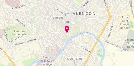 Plan de Matmut, 8 rue Maréchal de Lattre de Tassigny, 61000 Alençon