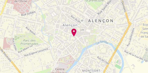 Plan de Allianz Michel Ponchaut, 31 Rue Marechal Lattre de Tassigny, 61000 Alençon