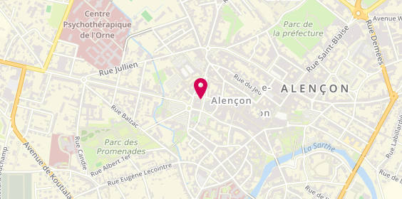 Plan de Mutuelle de Poitiers Assurances - Claire THIERRY, 26 place de la Halle au Blé, 61000 Alençon