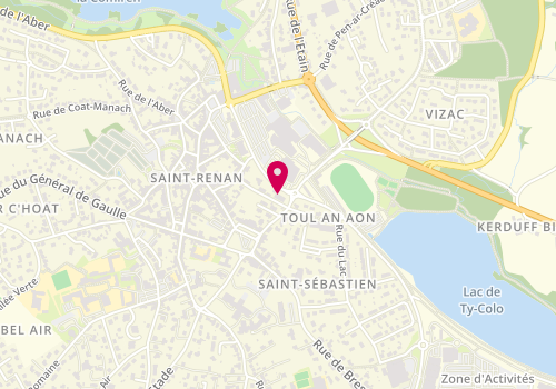 Plan de MMA, 6 Rue du Pont de Bois, 29290 Saint-Renan