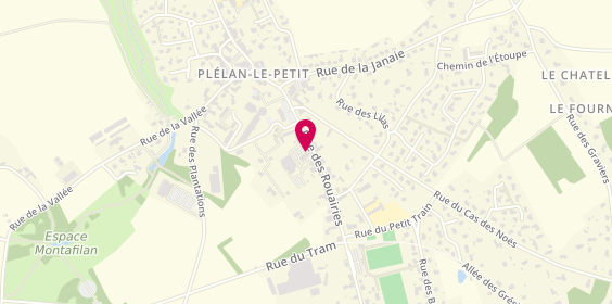 Plan de Agence Groupama Plelan le Petit, 8 Bis Rue des Rouairies, 22980 Plélan-le-Petit