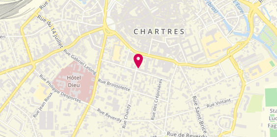 Plan de Mutualia, 5 Rue Chanzy, 28000 Chartres