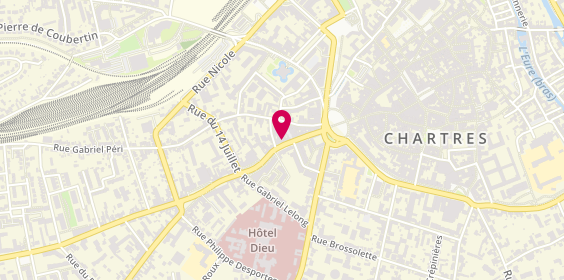 Plan de Mutuelle de Poitiers Assurances - Ludovic GOUGEON, 36 Rue du Grand Faubourg, 28000 Chartres