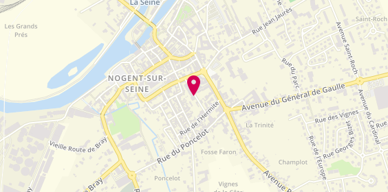 Plan de Groupama, 20 grande Rue Saint-Laurent, 10400 Nogent-sur-Seine