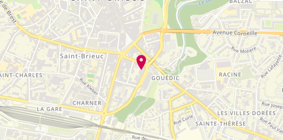 Plan de Aréas Assurances, 26 Boulevard Waldeck Rousseau, 22000 Saint-Brieuc