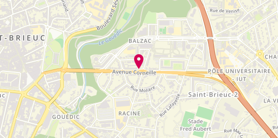 Plan de Aviva Assurances, 16 Bis Avenue Corneille, 22000 Saint-Brieuc