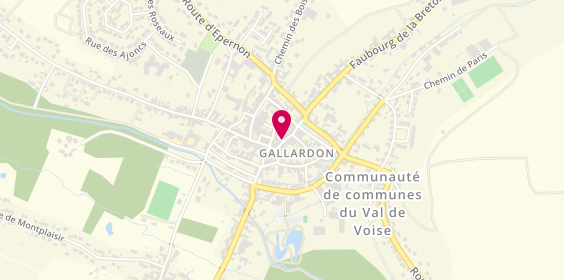 Plan de Agence Gallardon, 5 Rue Pierre Martin, 28320 Gallardon