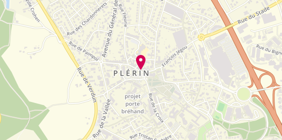 Plan de Agence de Plerin, 27 Rue du Commerce, 22190 Plérin