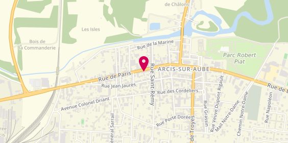 Plan de Groupama, 29 Rue de Paris, 10700 Arcis-sur-Aube