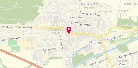 Plan de Allianz, 71 Rue du Marechal Foch Hauptstross, 67190 Mutzig