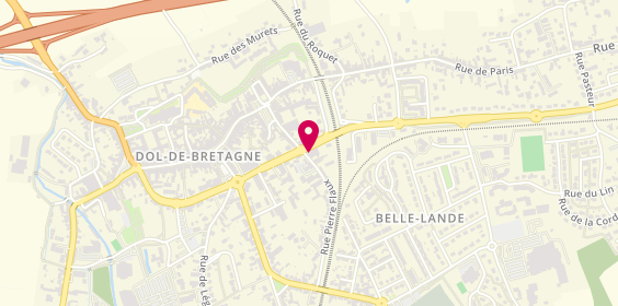 Plan de Allianz Assurance DOL DE BRETAGNE - Domitille PASQUET DU FAY, 36 Bis Boulevard Deminiac, 35120 Dol-de-Bretagne