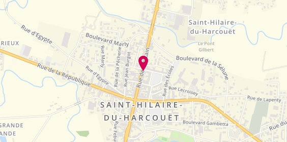 Plan de Agence de Saint Hilaire du Harcouet, 66 Rue de Mortain, 50600 Saint-Hilaire-du-Harcouët