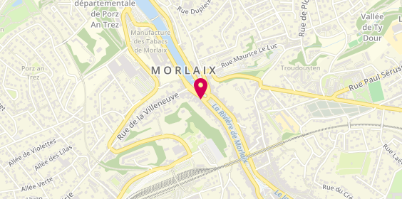 Plan de GMF, 22 place Charles de Gaulle, 29600 Morlaix